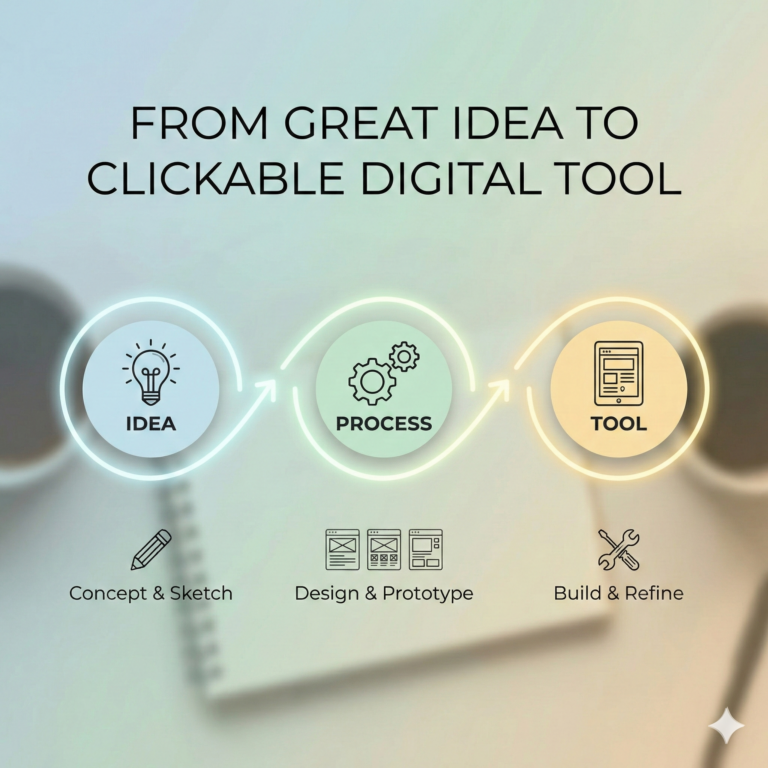 Six Figured Females From Great Idea to Clickable Digital Tool in 90 Minutes Masterclass